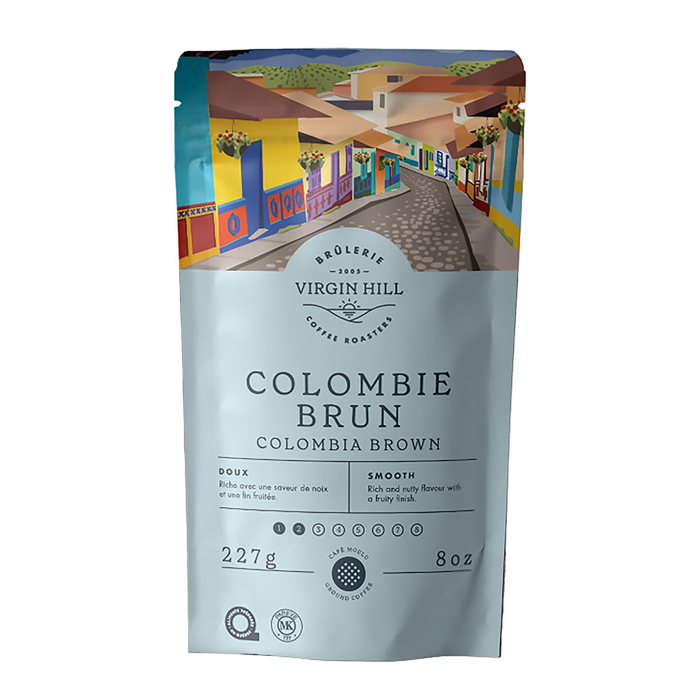 [R227ColBrM10] BVH - Colombia Brown 227g - Ground (10 units)