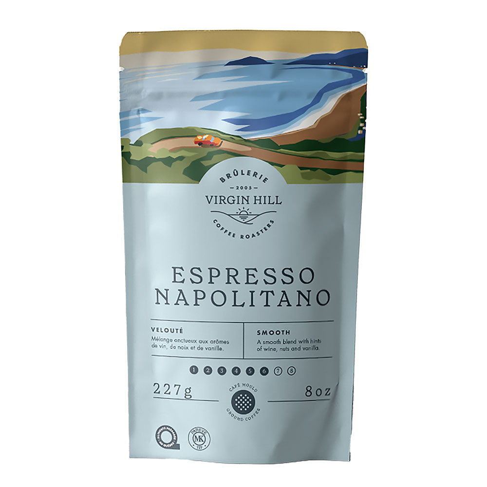 [R227ENaM10] BVH - Espresso Napolitano 227g - Ground (10 units)