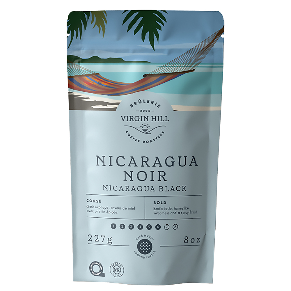 [R227NicNM10] BVH - Nicaragua Black 227g - Ground (10 units)