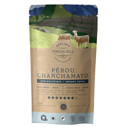 [B340PerNM10] BVH Organic Peru Black 340g - Ground (10 units)