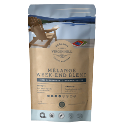 [B340WkdM10] BVH Organic Weekend Blend 340g - Ground (10 units)