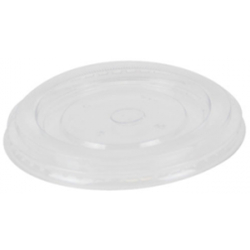 [CUPLCFX1620 ,7105209] Couvercle Plat Clair Fente , Verre 12-24oz - Plastique (1000 unités)