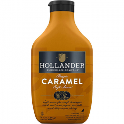 [86476] Hollander Caramel Sauce 14oz - Squeeze Bottle  (12 units)