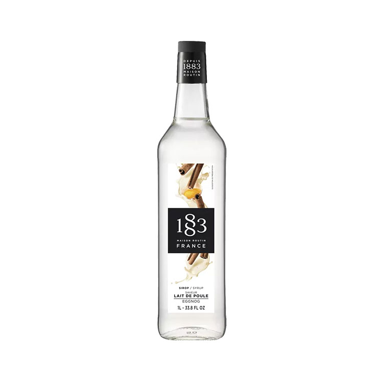 1883 Sirop Lait de poule 1L - Verre (1 unité)