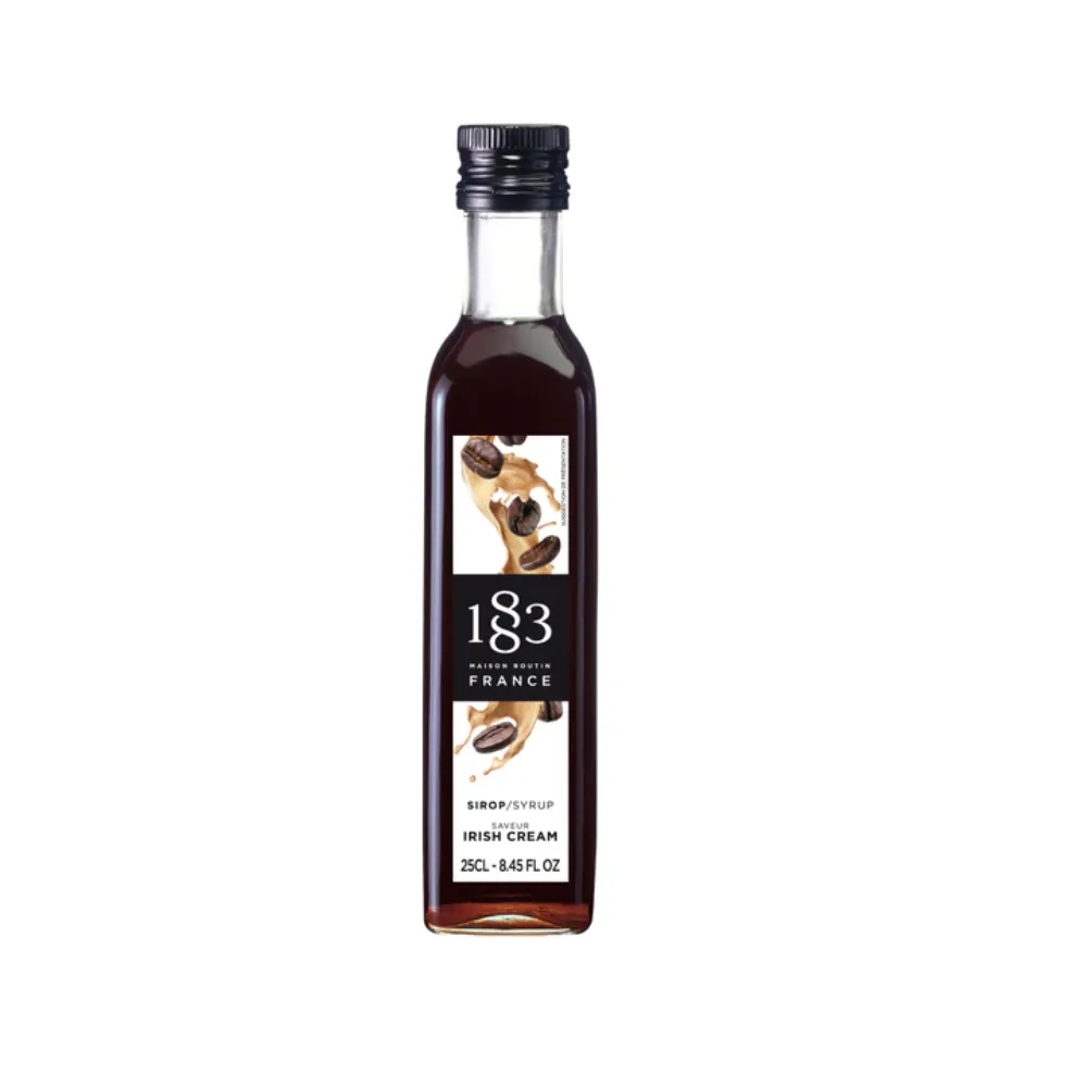 [680645] 1883 Sirop Crème Irlandaise 250mL - Verre (12 unités)