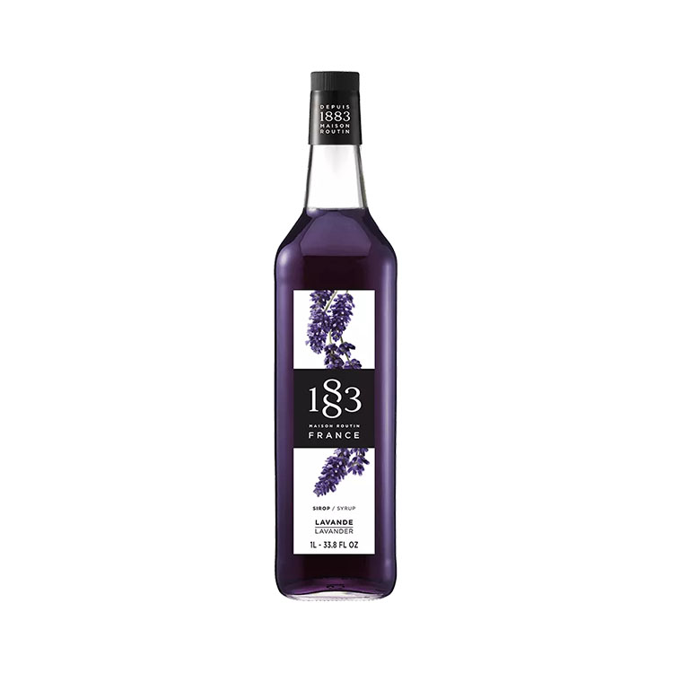 1883 Sirop Lavande 1L -Verre (1 unité)