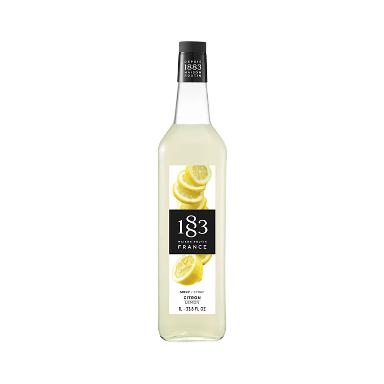 1883 Sirop Citron 1L - Verre (1 unité)