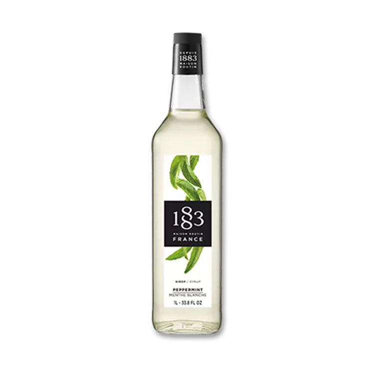 1883 Sirop Mente 1L - Verre (1 unité)