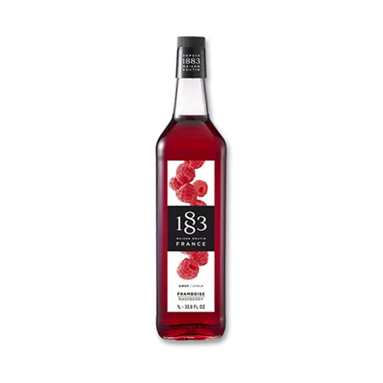 1883 Raspberry Syrup 1L - Glass (1 unit)