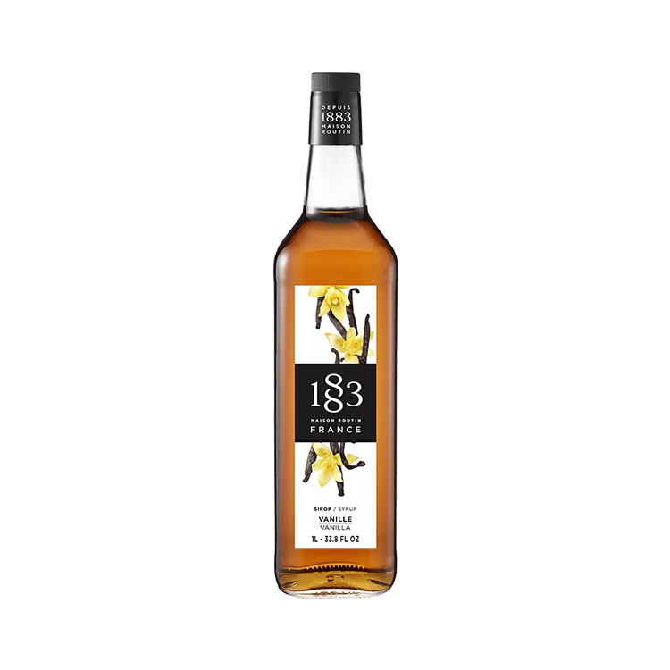 1883 Vanilla Syrup 1L - Glass (1 unit)