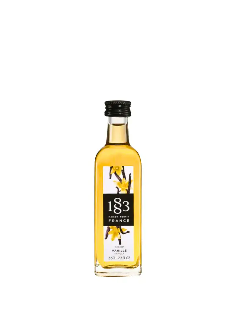 [986548] 1883 Sirop Vanille 65mL - Verre (20 unités)