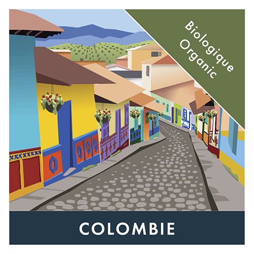 [B2.27ColBrM1] BVH Organic Colombia Brown 2.27kg - Ground (1 unit)