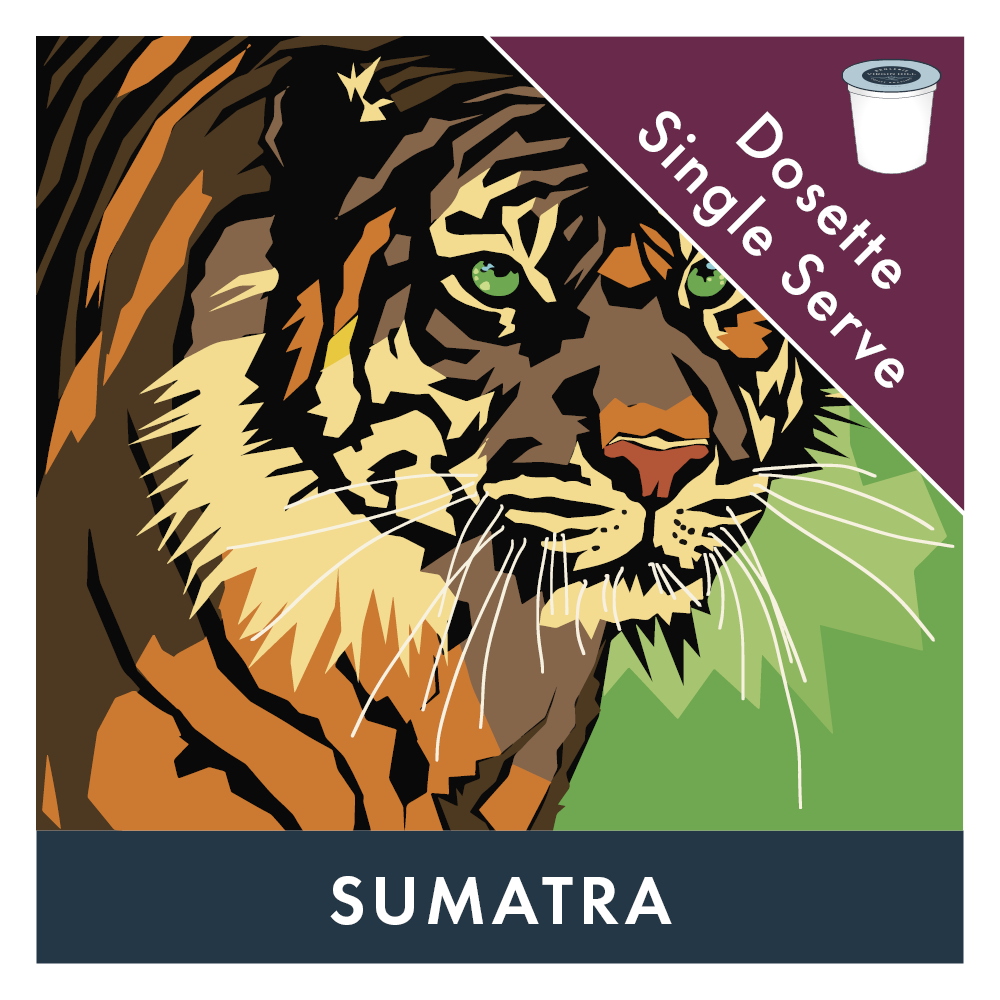 [160SumNK] BVH Sumatra Black 8g - Keurig (160 units)