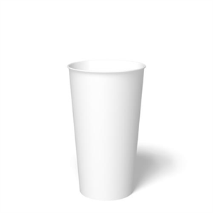 [CUP1H20W-PR] Verre papier blanc  20oz (500 unités)