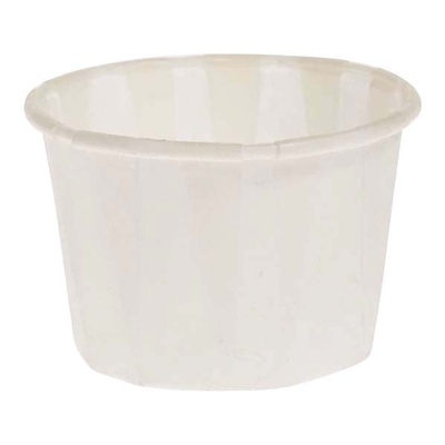 Portion Cup White 0.75oz - Paper (5000 units)