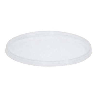 [4201273] Couvercle rond clair pour 8-32oz - Sécure  (500 unités)