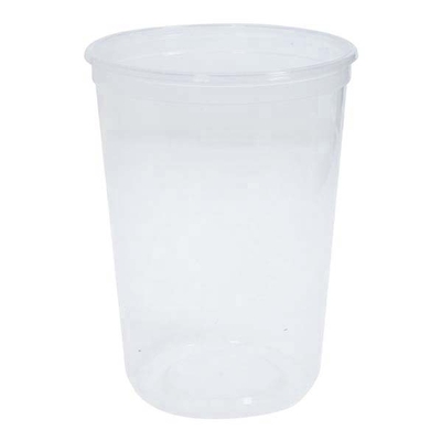 [4201232 , Magik] Contenant rond clair PP Déli  32oz (250 unités)