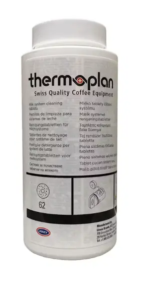 Thermoplan Tablettes de nettoyage 62 tabs - Systèmes de lait (1 unité)