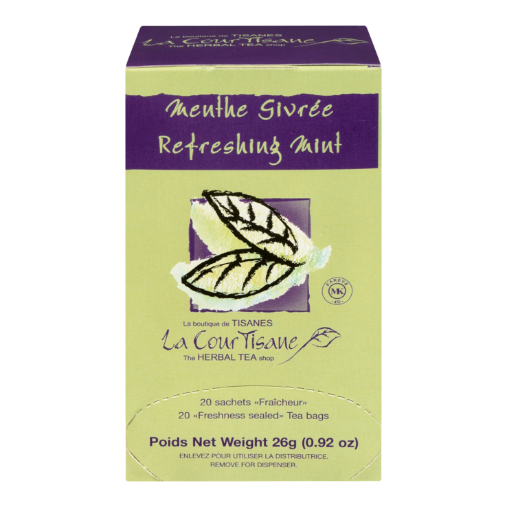 La Courtisane Refreshing Mint 26g - Herbal Tea (6x20 units)