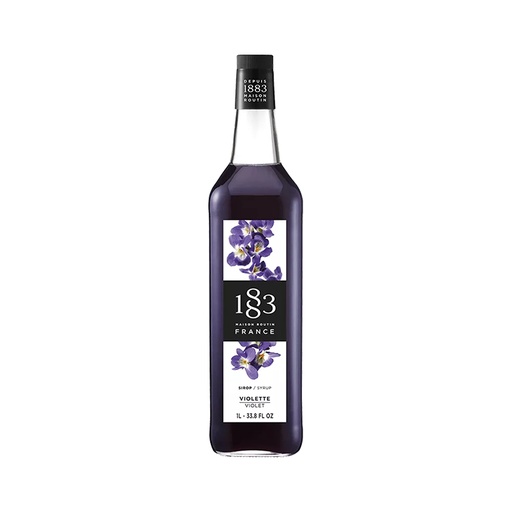 [684786] 1883 Violet Syrup 250mL - Glass (1 unit)