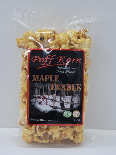 [POFFE130] Poff Korn Maple Popcorn 130g - (24 units)
