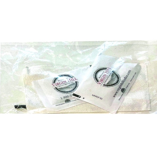Coffee Kit - 2 Sugars, Stirrer, Napkin (500 units)