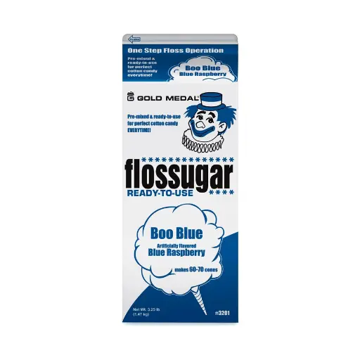 [3201] Blue Flossugar 3.25lbs - (1 unit)