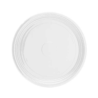 [7374063] Plateau Rond Clair Caterline 16'' - PET (50 unités)