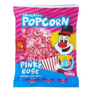 [70962]  Popcorn Pochette 178g - Rose (12 unités)
