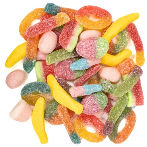 [1251531] Mini Sour Candy Bucket 125g - (27 units)