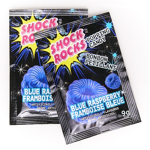 [001301] Shock Rock - Blue Raspberry (24 units)