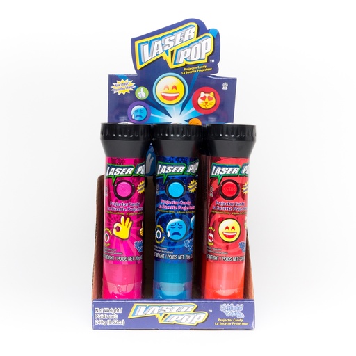 [0031104, bonbon] Laser Pop Projector - (12 units)