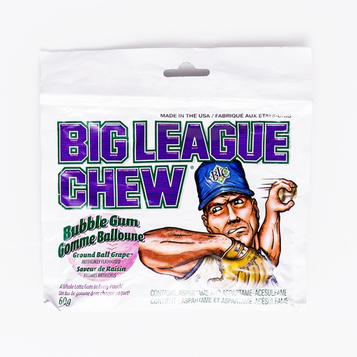 [0041561, bonbon] Big League Chew - Grape (12 units)