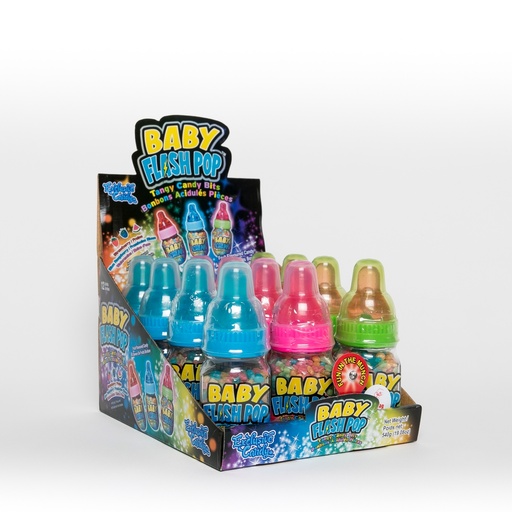 [0061099, bonbon] Baby flash pop (12 unités)