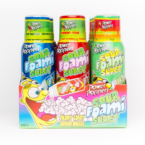 [009863] Power Popper Sour Foamy - (12 units)