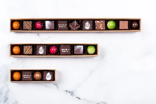 [Box001] Box of 4 Assorted Chocolates - (12 units)