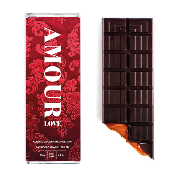 [TAB012] Caramel Fudge Dark Chocolate Bar 70% 85g - (12 units)