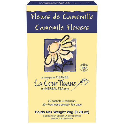 [20021, F4O] La Courtisane - Fleurs de camomille 20g - (6x20 unités)