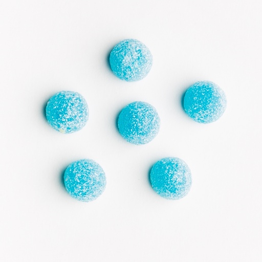 [012696] Mini Sour Blue Raspberry 2kg - (6 units)