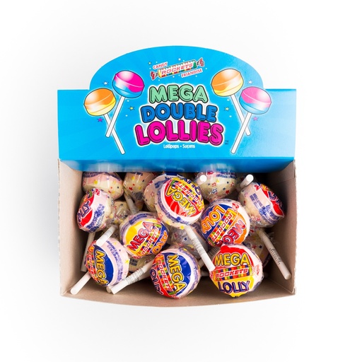 [012630] Mega Double Lollies 31g - (24 units)