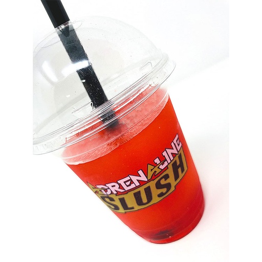 [kit16slush] Ensemble Verre,Paille et Couvercle 16 oz - Adrénaline (300 unités)
