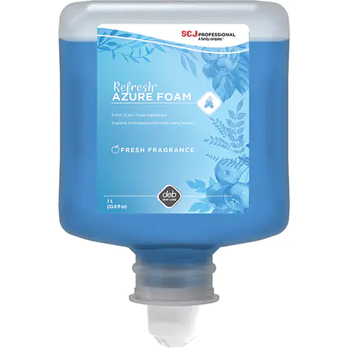 [JL613] Refresh Azure Scented Hand Soap 1L - Foam (6 units)