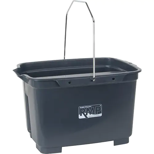 [ JN504] Seau 2 compartiments 4,75 gal -Gris (1 unité)