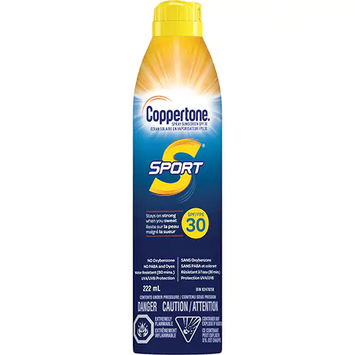[JM037] Écran Solaire Vaporisateur Coppertone SPF30 -222 ml (1 unité)