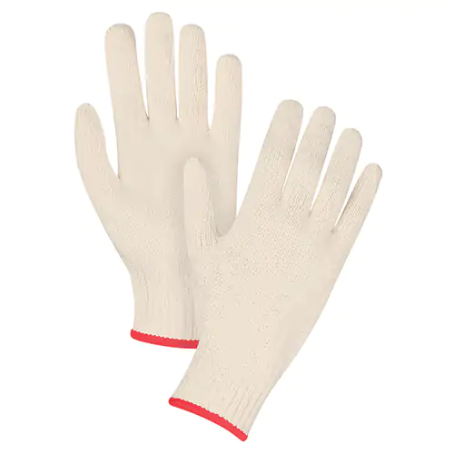 [SEE933] Heavyweight String Knit Poly/Cotton Glove 7 Gauge - Small (1 unit)