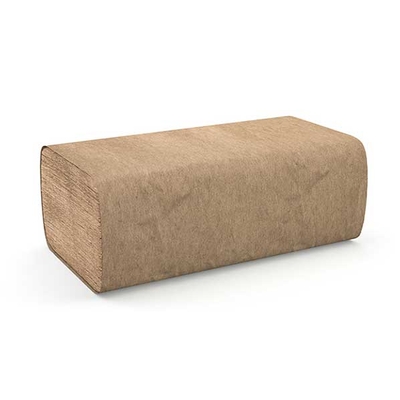 [2900322, h115] Cascades H115 Papier à Mains Brun 9"x9.45" - 1 Pli, 250 feuilles (16 unités)