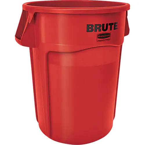 [RB002632rou] Poubelle Rouge 32 gal Rubbermaid -(1 unite)
