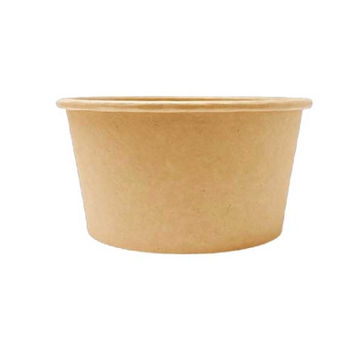 [7038217] Contenant Rond Kraft 12oz evase - (500 unités)