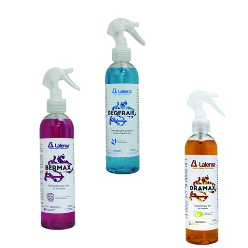 [NO CODE] Assorted Air Fresheners (Deofrais, Orange, Berry) 240mL - (12 units)