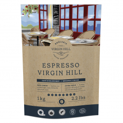 [B1EVHG1] BVH Biologique Espresso Virgin Hill 1kg - Grains (1 unité)